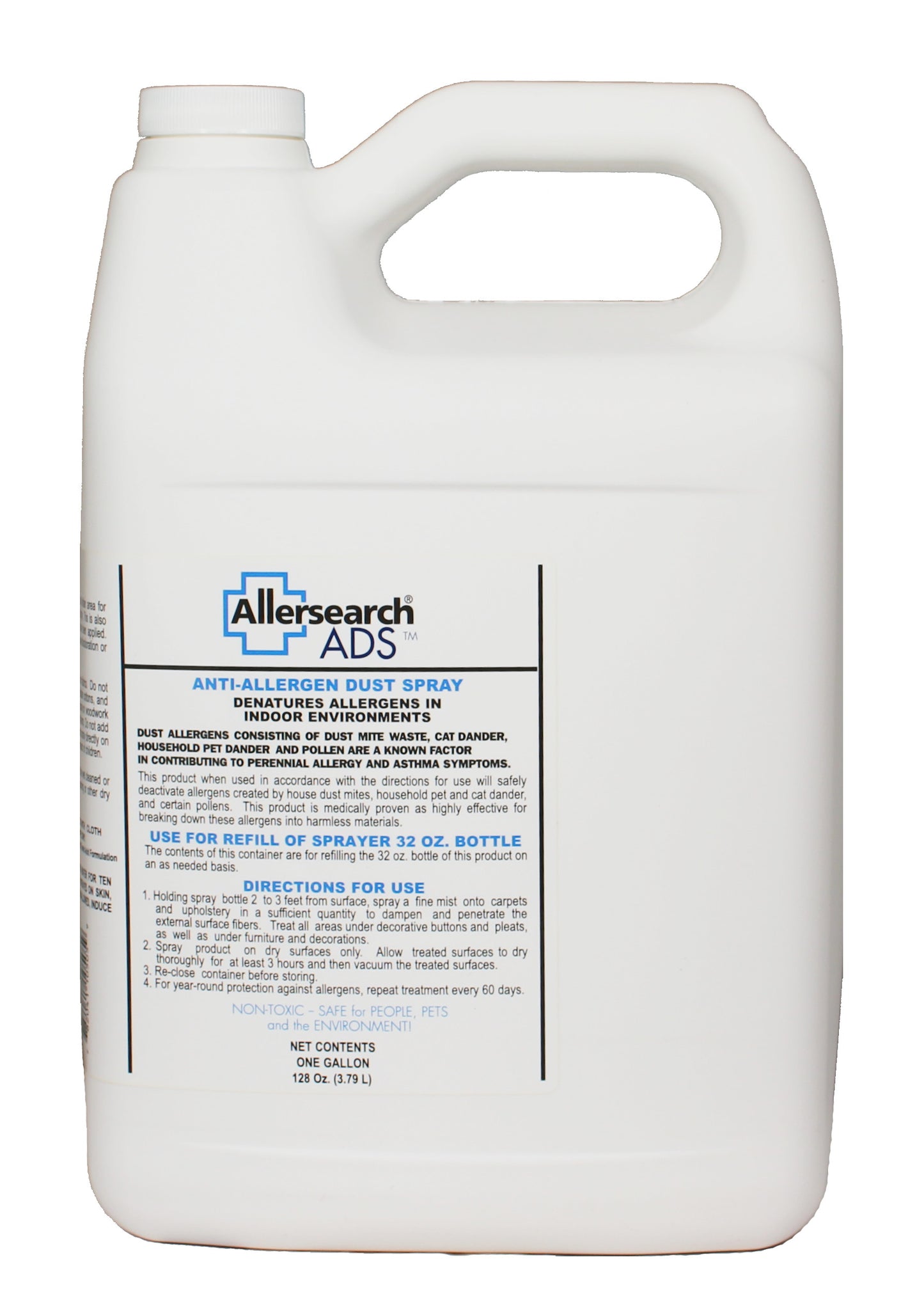 Allersearch ADS Anti-Allergy Spray 128 oz refill