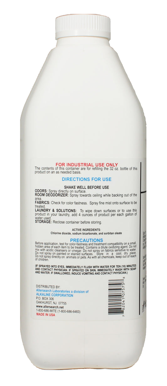 Allersearch ODRX Odor Eliminator Spray 128 oz refill