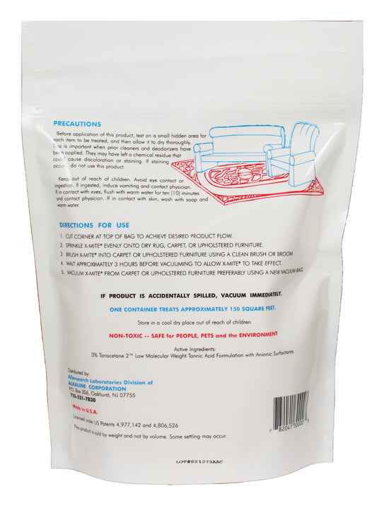 Allersearch X-Mite Anti-Allergen Carpet Cleaning Treatment
