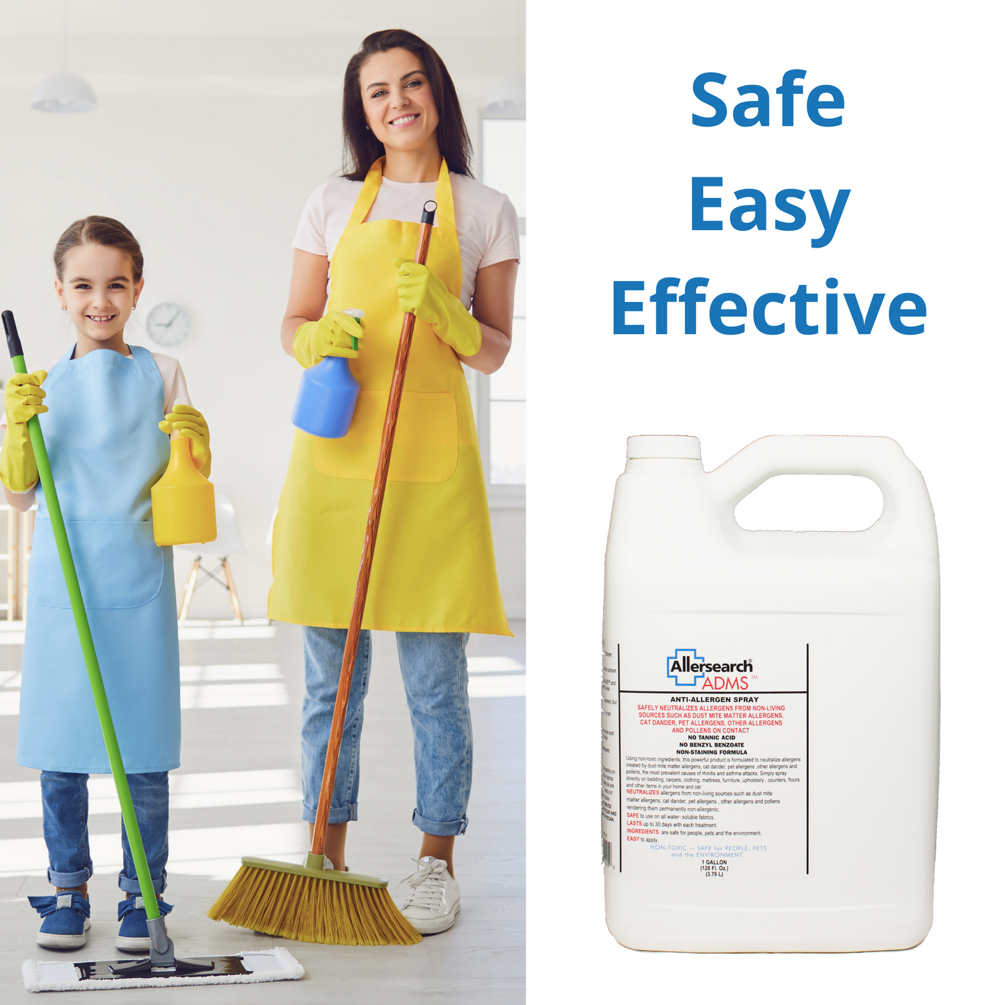 Allersearch ADMS Anti-Allergen Spray 128 oz refill
