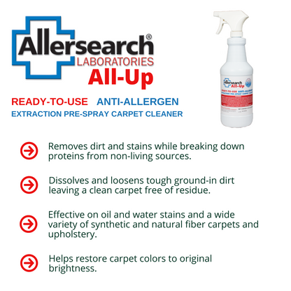 Allersearch All-Up Pre-Spray Carpet Cleaner 32 oz