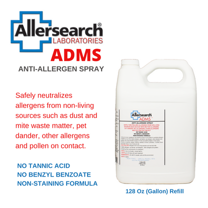 Allersearch ADMS Anti-Allergen Spray 128 oz refill