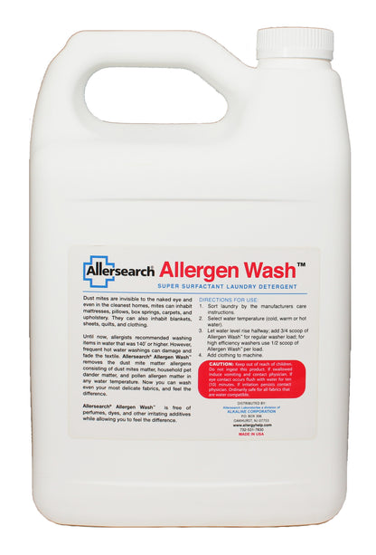 Allersearch Allergen Wash Super Surfactant Laundry Detergent 128 oz