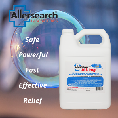Allersearch All-Rug Anti-Allergen Carpet Shampoo 128 oz