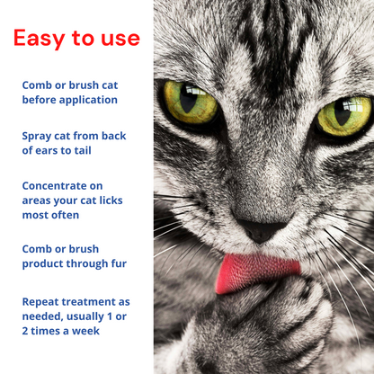 Allersearch DanderLess Dander Removing Spray for Cats 16 oz