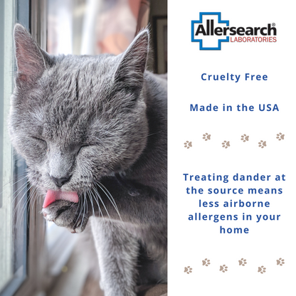 Allersearch DanderLess Dander Removing Spray for Cats 16 oz