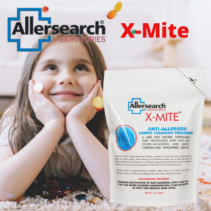 Allersearch X-Mite Anti-Allergen Carpet Cleaning Treatment