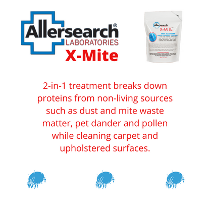 Allersearch X-Mite Anti-Allergen Carpet Cleaning Treatment