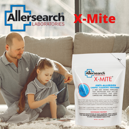 Allersearch X-Mite Anti-Allergen Carpet Cleaning Treatment