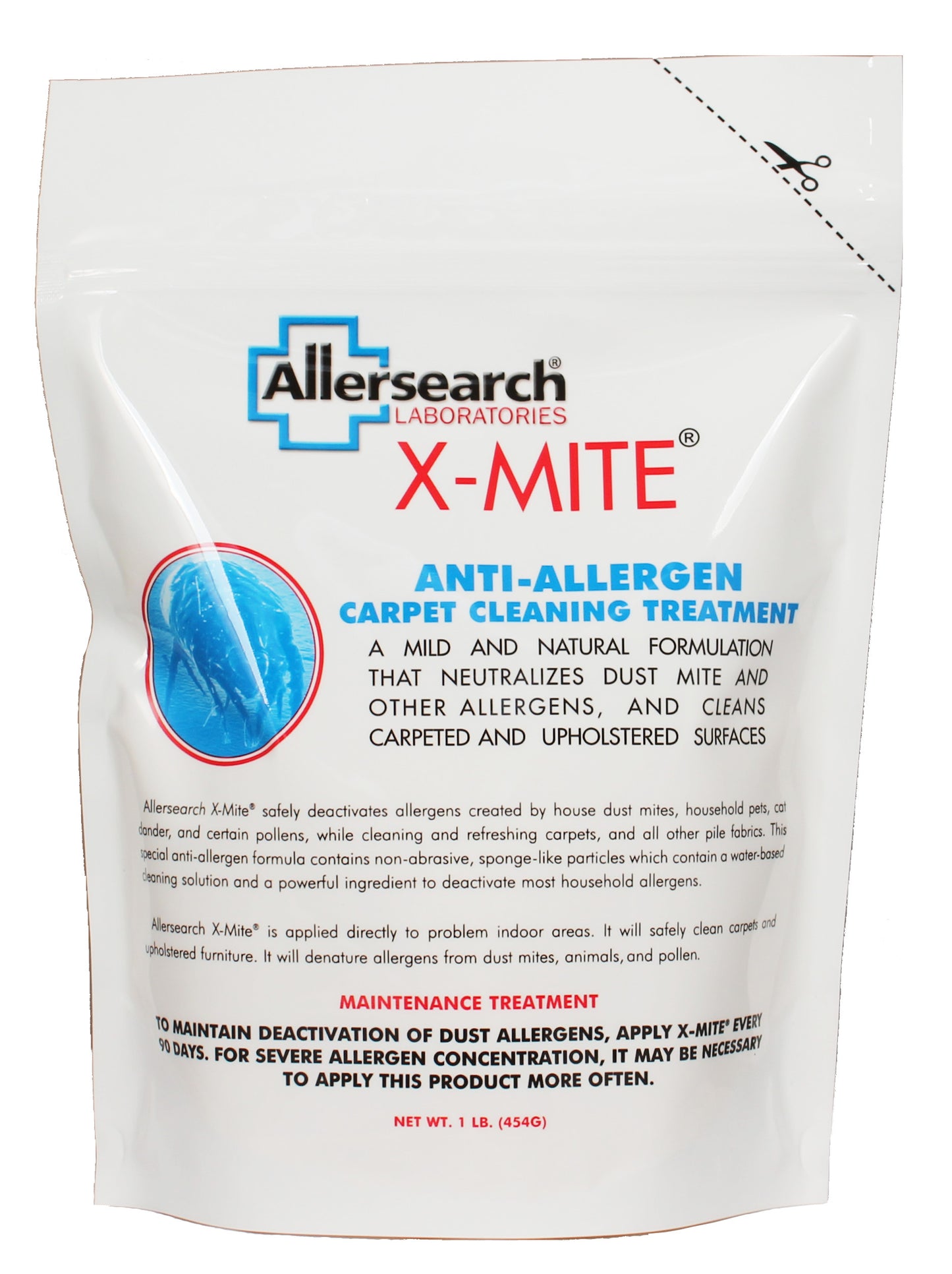Allersearch X-Mite Anti-Allergen Carpet Cleaning Treatment