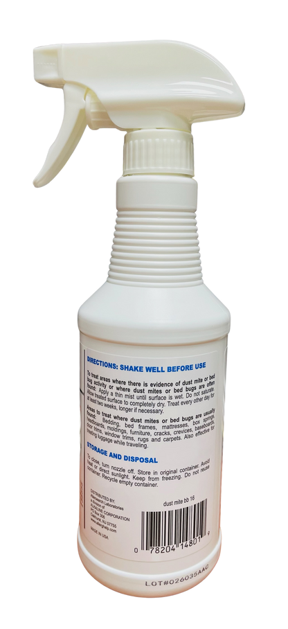 Allersearch Dust Mite and Bed Bug Spray 16 oz