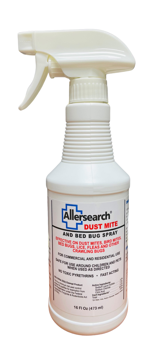 Allersearch Dust Mite and Bed Bug Spray 16 oz