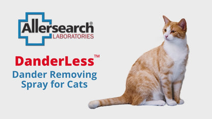 Allersearch DanderLess Dander Removing Spray for Cats 16 oz